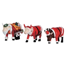 CowParade - Art Pack, Christmas (3 pak small)