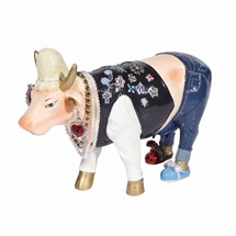 CowParade - Queen Cow Caesar, Medium