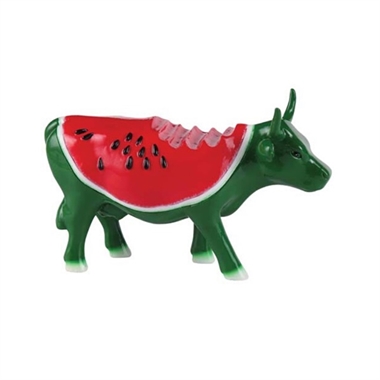 CowParade - Watermelon Cow, Medium
