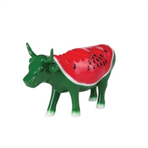 CowParade - Watermelon Cow, Medium
