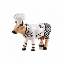 CowParade - Chef Cow, size Small